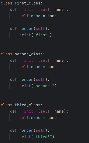 Polymorphism example